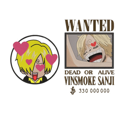 Vinsmoke sanji wanted - ( One piece )