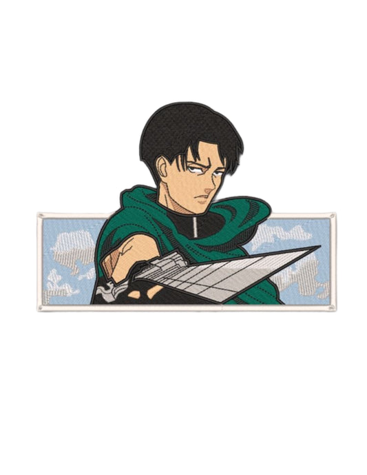 Levi ackerman with sword-( Attack on titans )