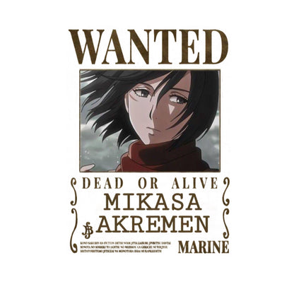 Mikasa wanted - (Attack on titans )