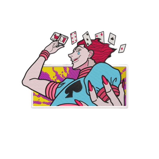 Hisoka with cards -(Hunter x Hunter )