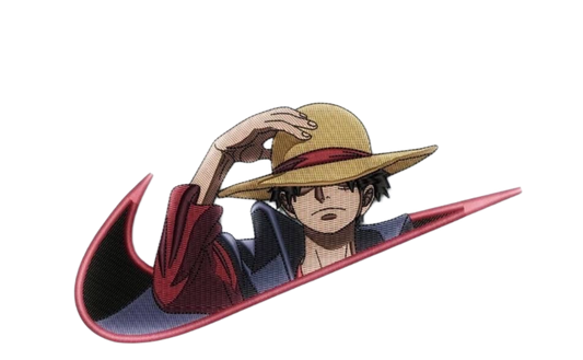 Monkey d luffy 2 swoosh -(One piece)