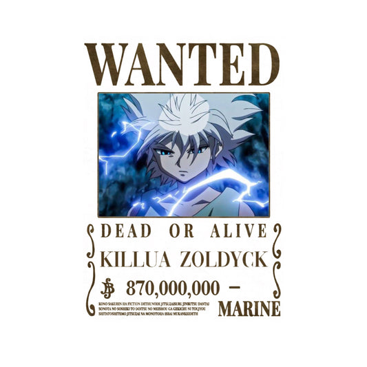 Killua wanted - (Hunter x Hunter)