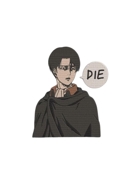 Levi Ackerman die -( Attack on titans )