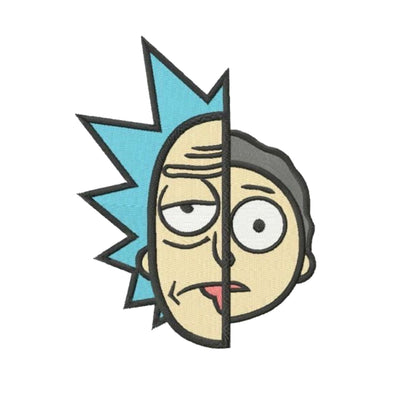 Half Ricky & morty-(Cartoon)