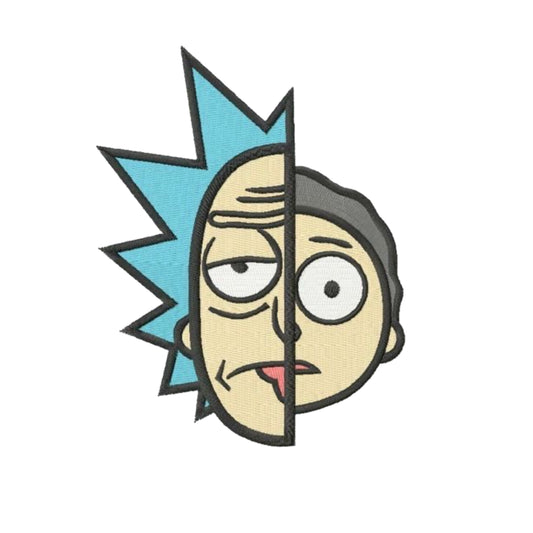 Half Ricky & morty-(Cartoon)