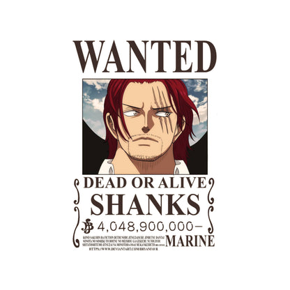 Shanks wanted - (One piece )