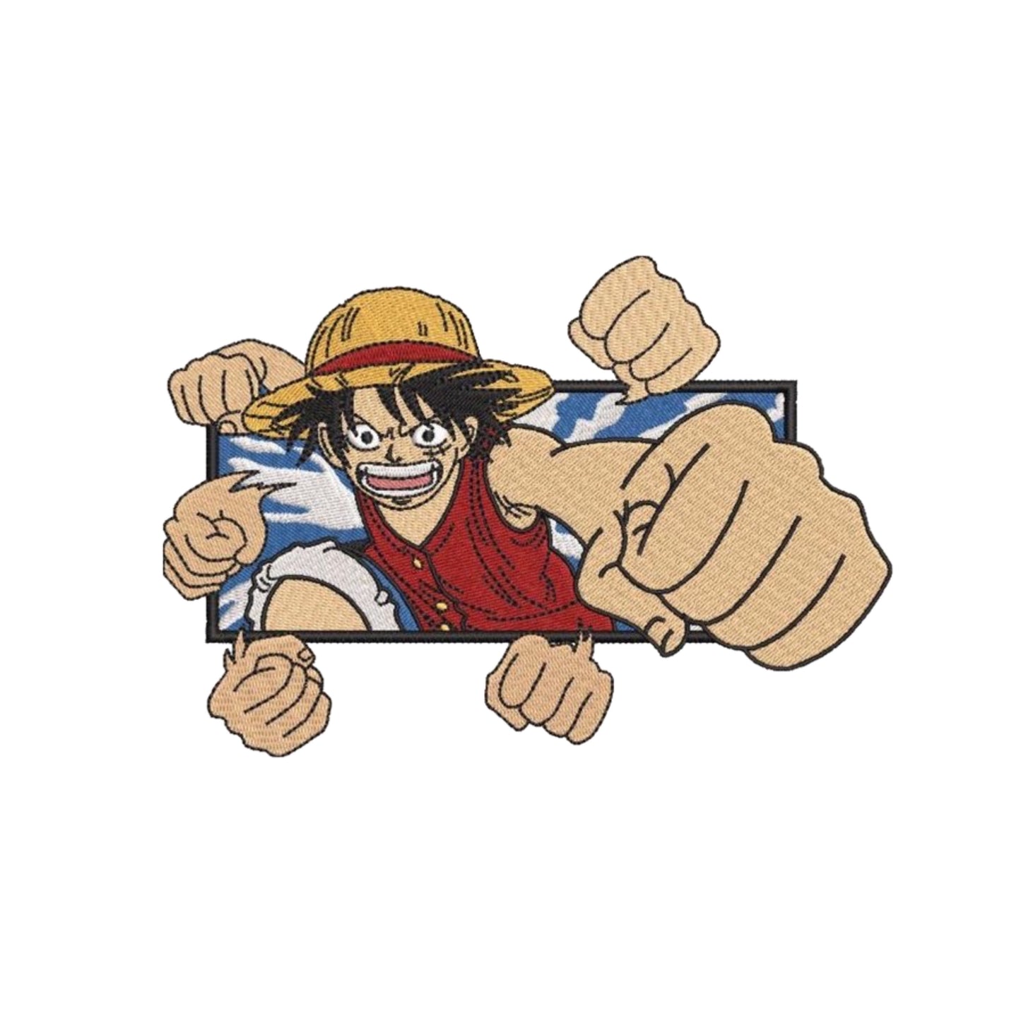 Luffy punch -(One piece)