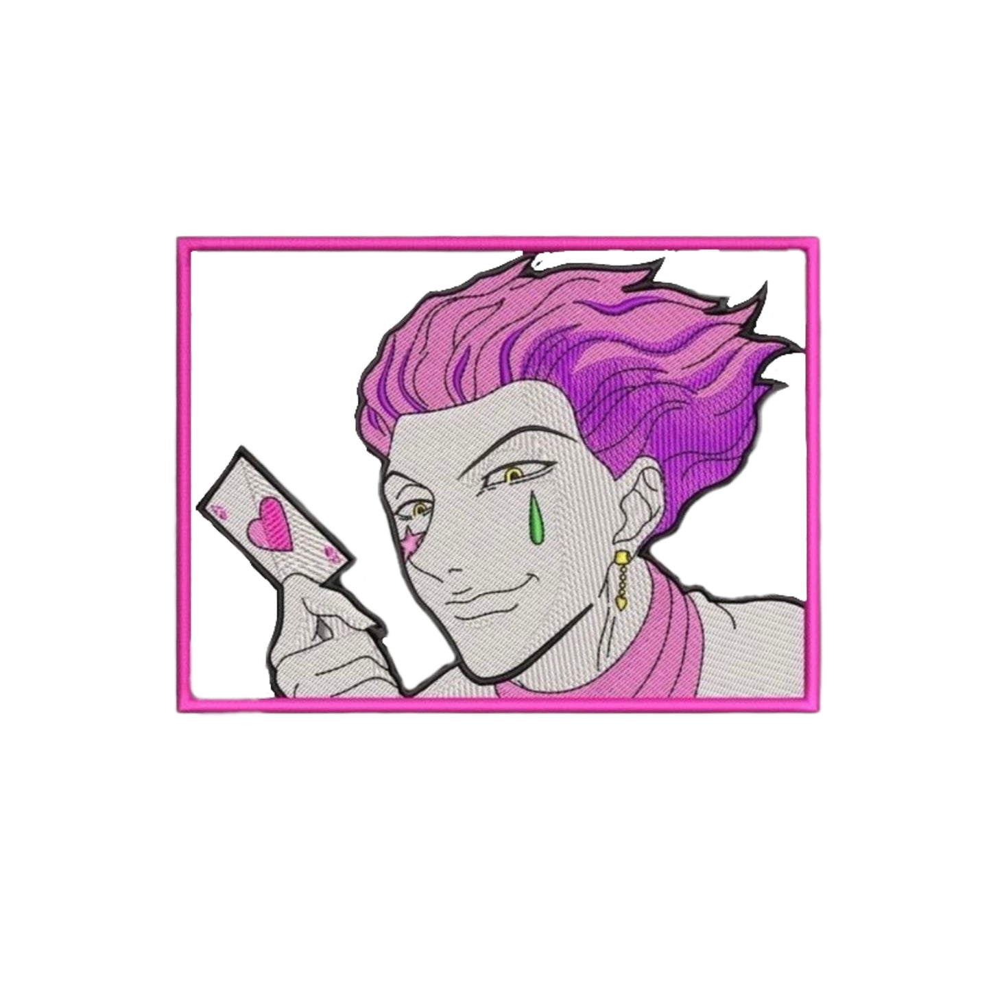 Hisoka with a card - ( Hunter x hunter )